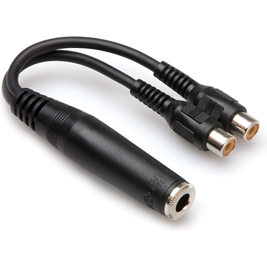 Bild på Hosa YRA-115 TS Female - Dual RCA Female 15cm