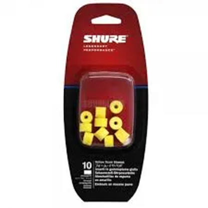Bild på Shure EAYLF1-10 Yellow Foam 10-pack