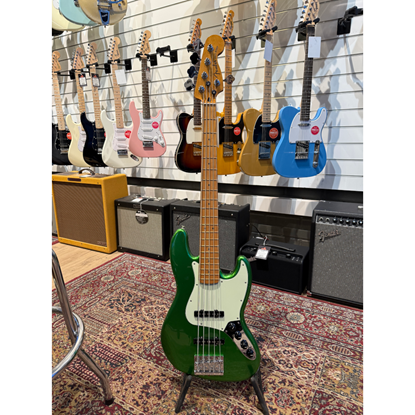Bild på Fender Player Plus Jazz Bass V MN Cosmic Jade 2021 BEG