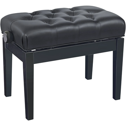 Bild på K&M 13963 Hydralisk pianopall Svart Blank