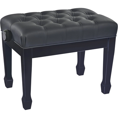 Bild på K&M 13982  Pianopall Deluxe Svart Blank