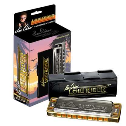 Bild på Lee Oskar 1975P-C Lee Oskar Low Rider munspel C Gold