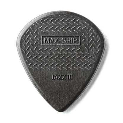Bild på Dunlop Max-Grip JAZZ III Carbon Fiber Pick