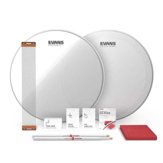 Bild på Evans HD DRY 14'' Snare Tune-Up Kit 1 - ESTUK-14HDD-1