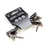 Bild på MXR DCISTR03R Ribbon TRS Patch Cable 8cm 3-pack