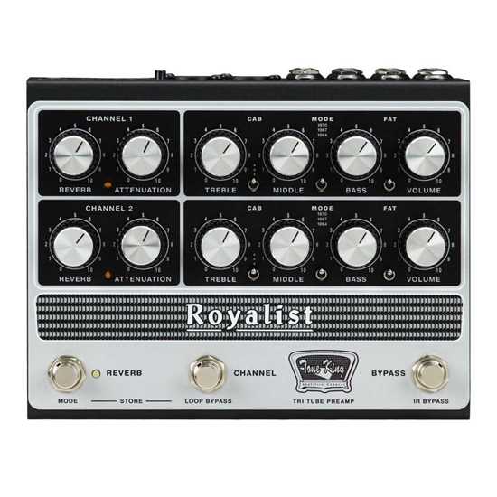 Bild på Tone King Royalist Preamp Pedal