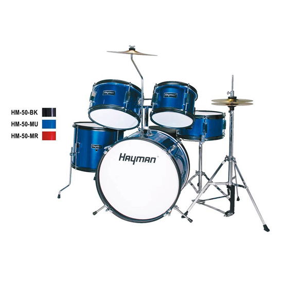 Bild på Hayman Junior Series 5-piece drum kit  HM-50-MU