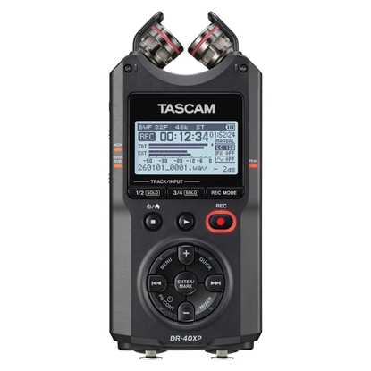 Bild på Tascam DR-40XP Portable 4-Track Recorder