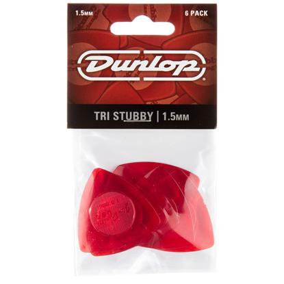 Bild på Dunlop Stubby Triangle 473P150 1.0mm 6-pack