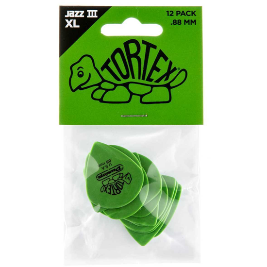 Bild på Dunlop Tortex Jazz III 498P.88 12 pack