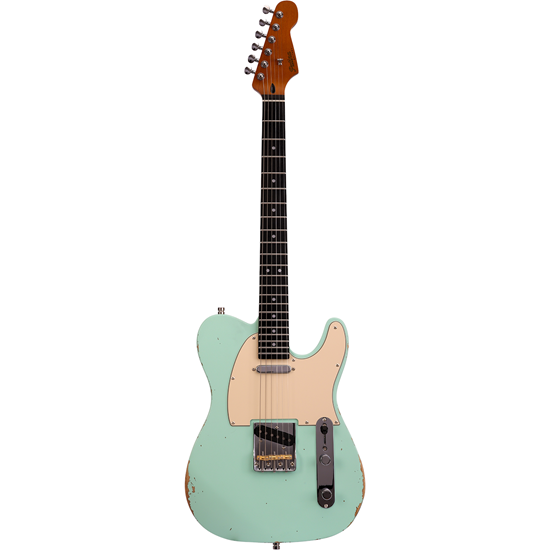 Bild på Patina Guitars PT-6 Sea Foam Green Relic