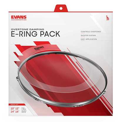 Bild på Evans E-Rings Rock Pack - ER-ROCK