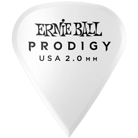 Bild på Ernie Ball 9341 2mm Prodigy White Sharp - Plektrum i 6-pack