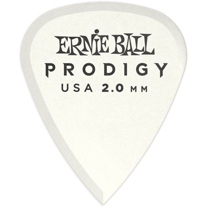 Bild på Ernie Ball 9202 2mm Prodigy White Standard - Plektrum i 6-pack