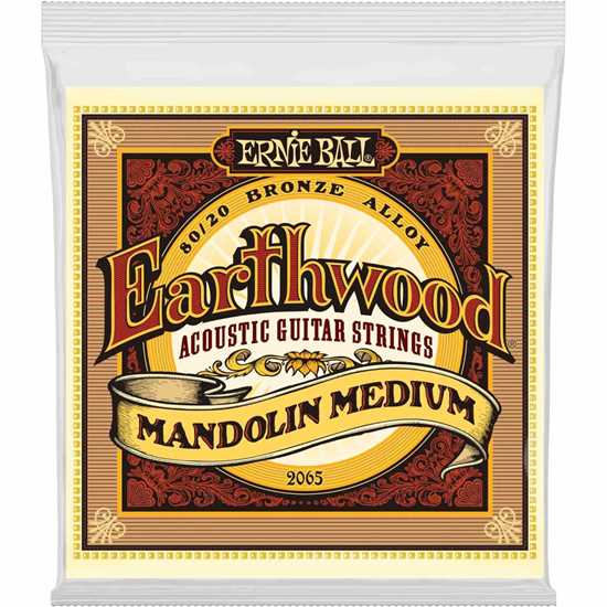 Bild på Ernie Ball 2065 Earthwood 80/20 Mandolin Medium Loop End