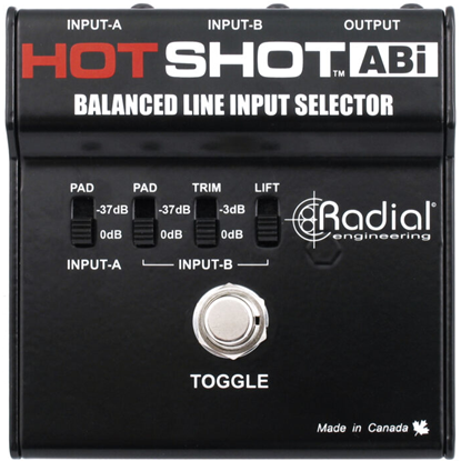 Bild på Radial HotShot ABi Balanced Input Selector