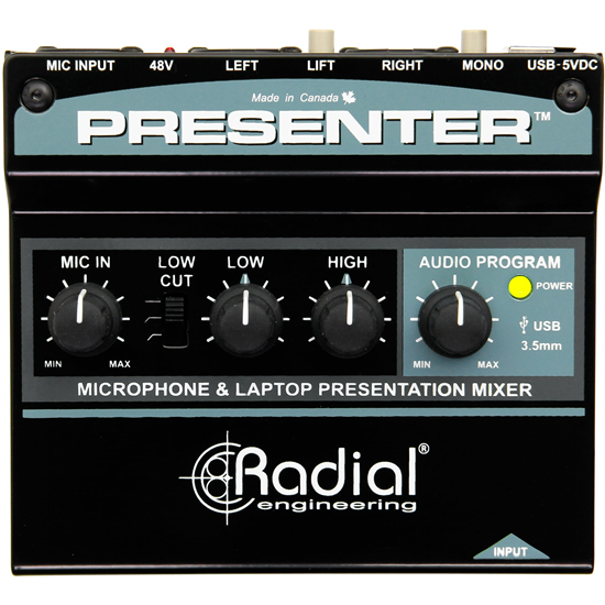 Bild på Radial Presenter Audio Presentation Mixer