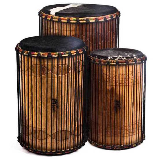 Bild på Afroton ABT428 Bass drum, set of 3, standard-line