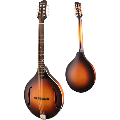 Bild på Eastman MDO305E-SB Sunburst Oktav Mandolin med mik