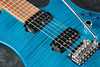 Bild på Ibanez MM1-TAB Transparent Aqua Blue - Martin Miller Signature