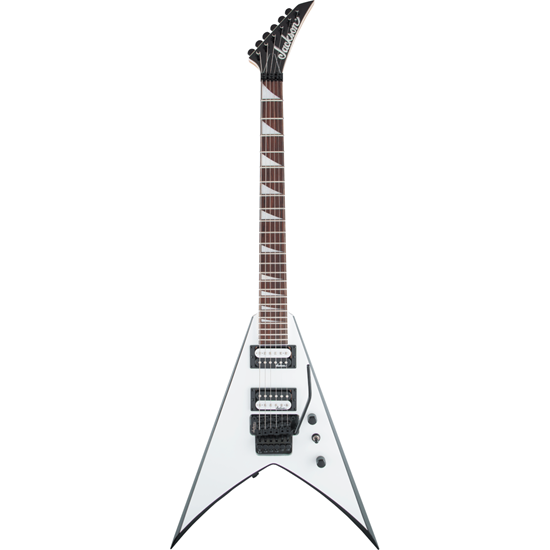 Bild på Jackson JS32 King V White with Black Bevels