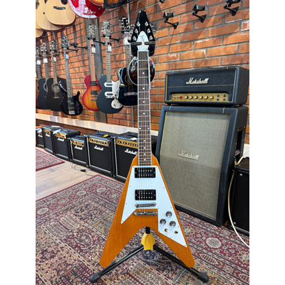 Bild på Gibson 70s Flying V Antique Natural 2024 BEG