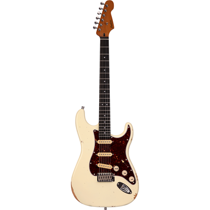 Bild på Patina Guitars PS-6 Olympic White Relic