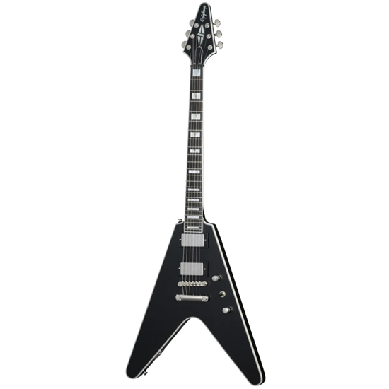 Bild på Epiphone Flying V Prophecy Aged Jet Black Metallic Incl. Premium Gig Bag
