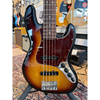 Bild på Fender Deluxe Active V Jazz Bass Brown Sunburst 2013 BEG