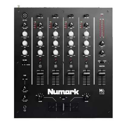 Bild på Numark M6 USB - DJ-mixer med inbyggt ljudkort