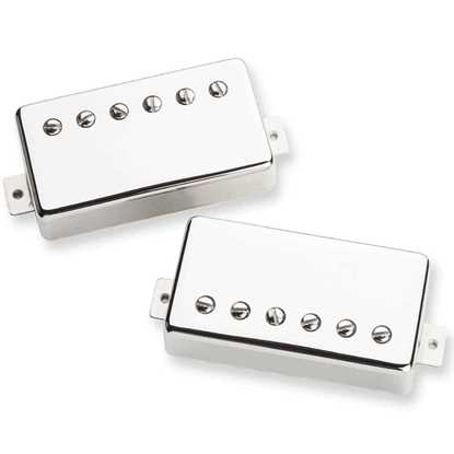 Bild på Seymour Duncan Hot Rodded Nickel Cover Humbucker Set - SH-4B/SH-2N