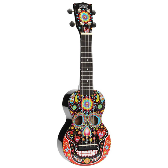 Bild på Mahalo Art Series Sopran ukulele Skull