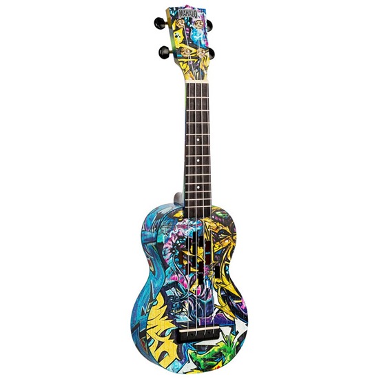 Bild på Mahalo Art Series Sopran ukulele Grafity