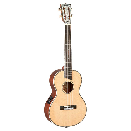Bild på Mahalo Pearl Series Baritone Ukulele med mik